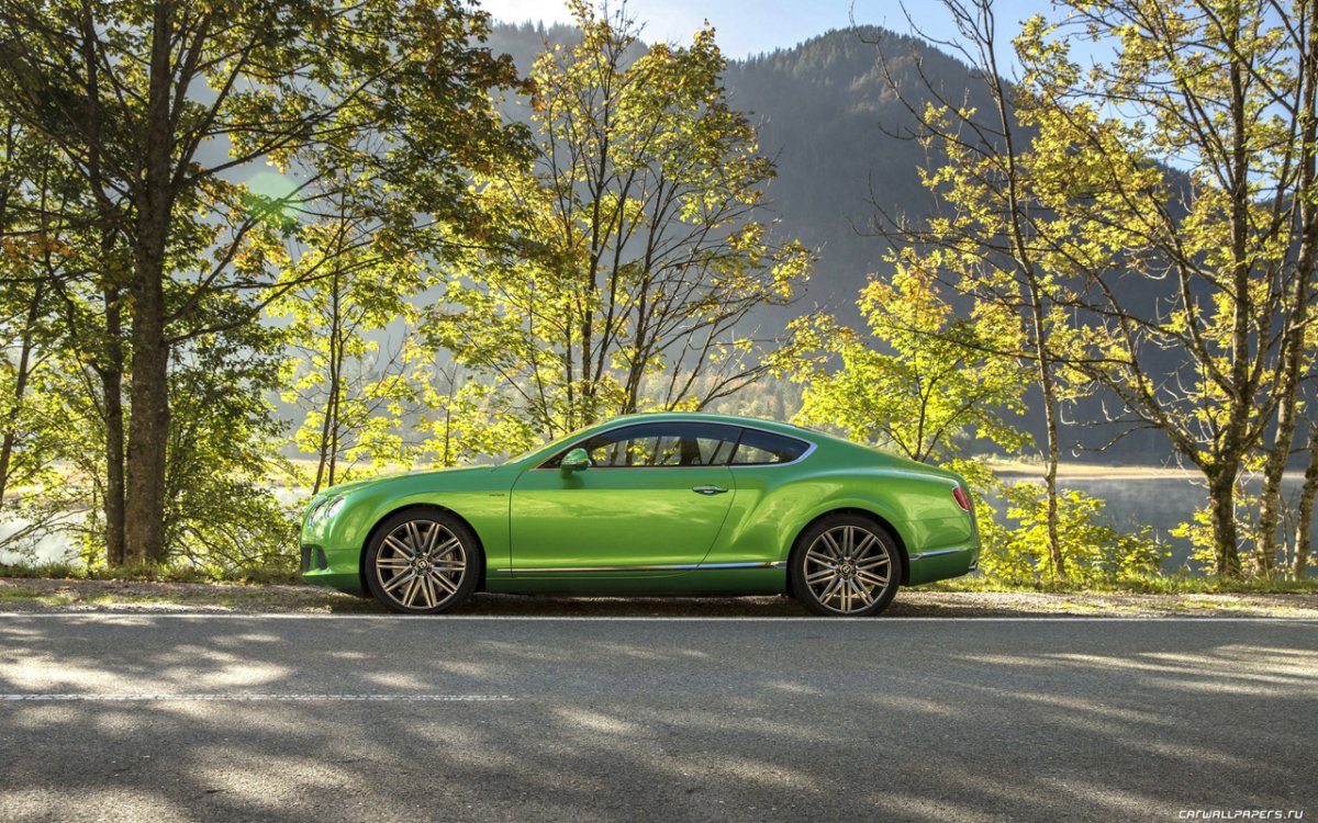 Bentley gt Speed Green