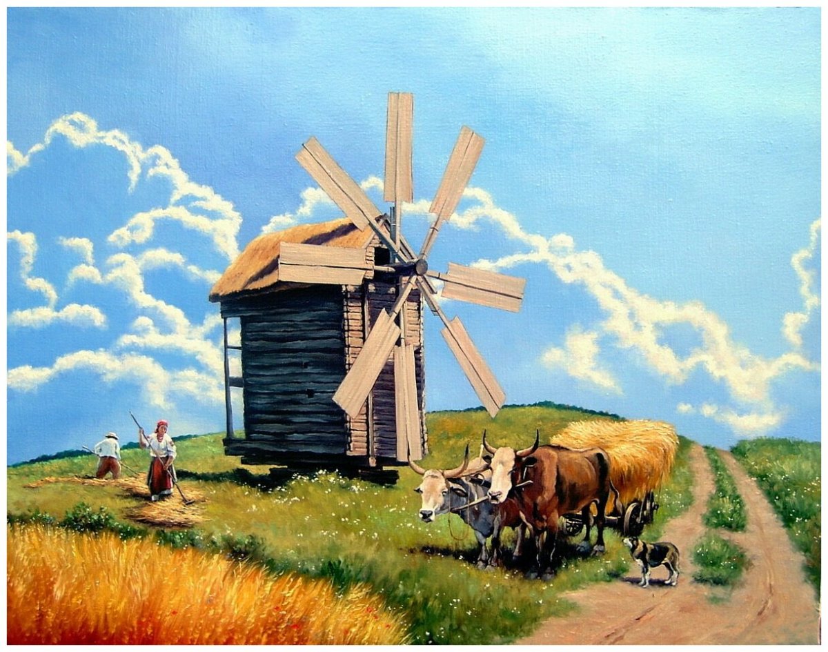 Ганс христиан Андерсен ветряная мельница