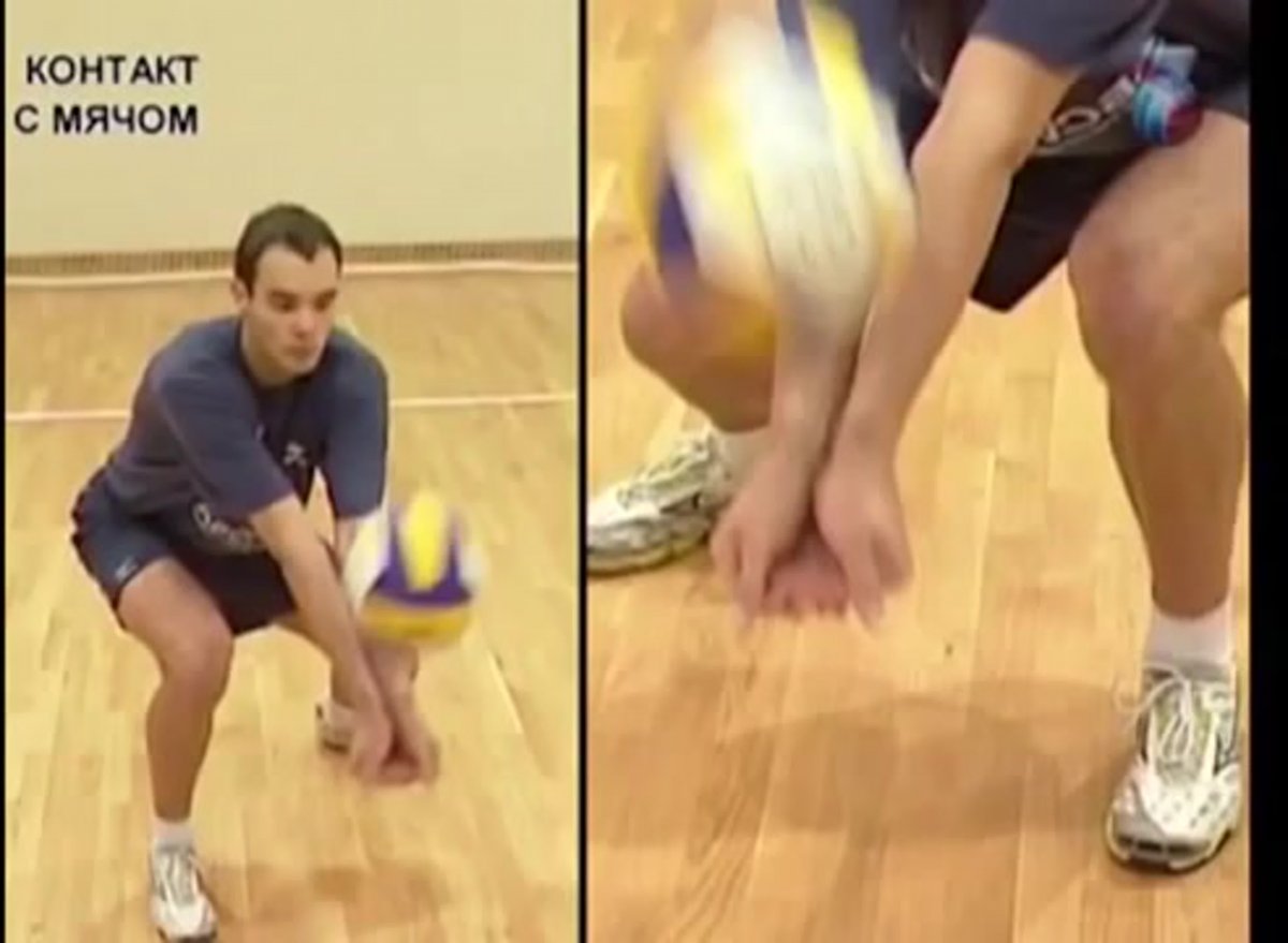 Элементы спортивной игры волейбол