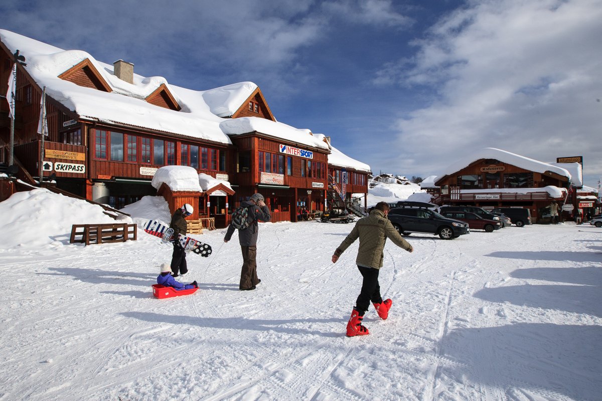 Стрюн Норвегия горнолыжный курорт