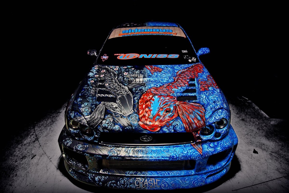 Subaru Impreza WRX аэрография