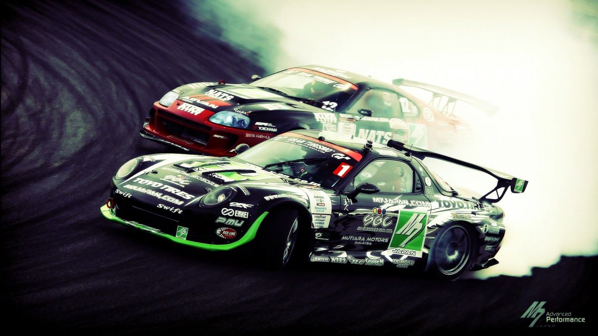 Toyota Supra дрифт