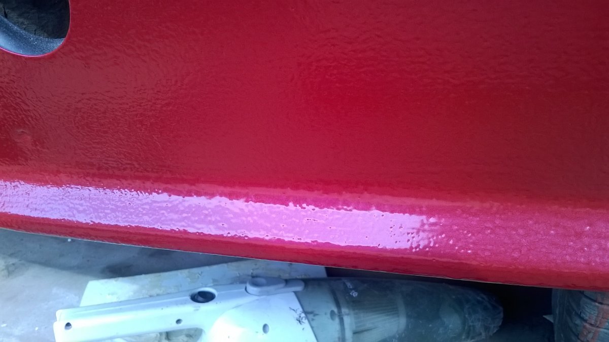 Покраска авто масляной краской валиком