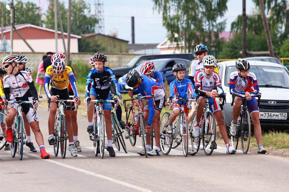 Омск Велоспорт критериум 2001