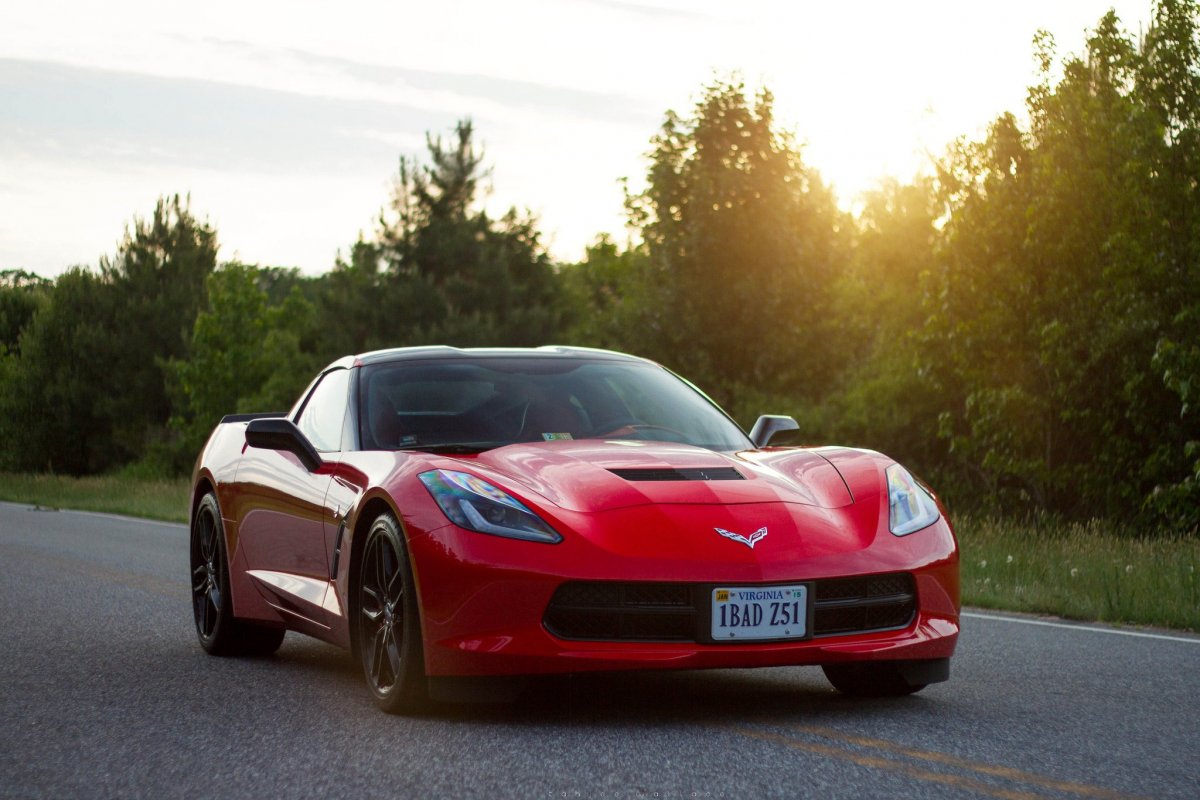 Chevrolet Corvette Red