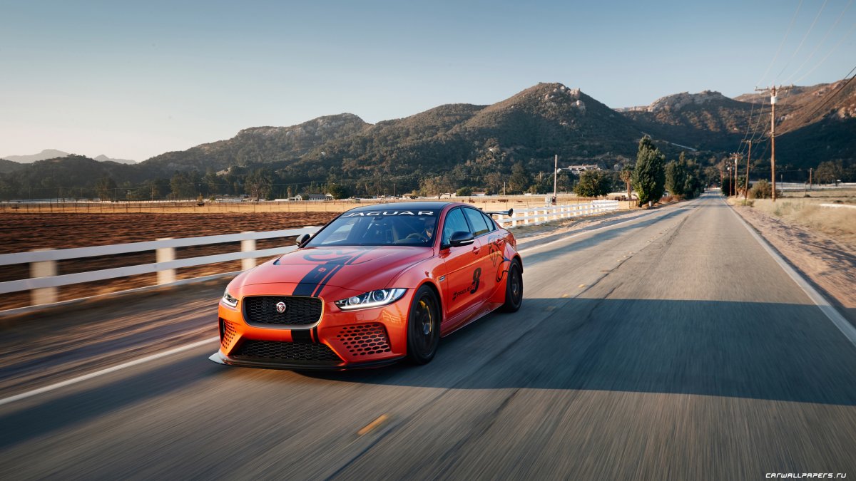 Jaguar xe SV Project 8 обои