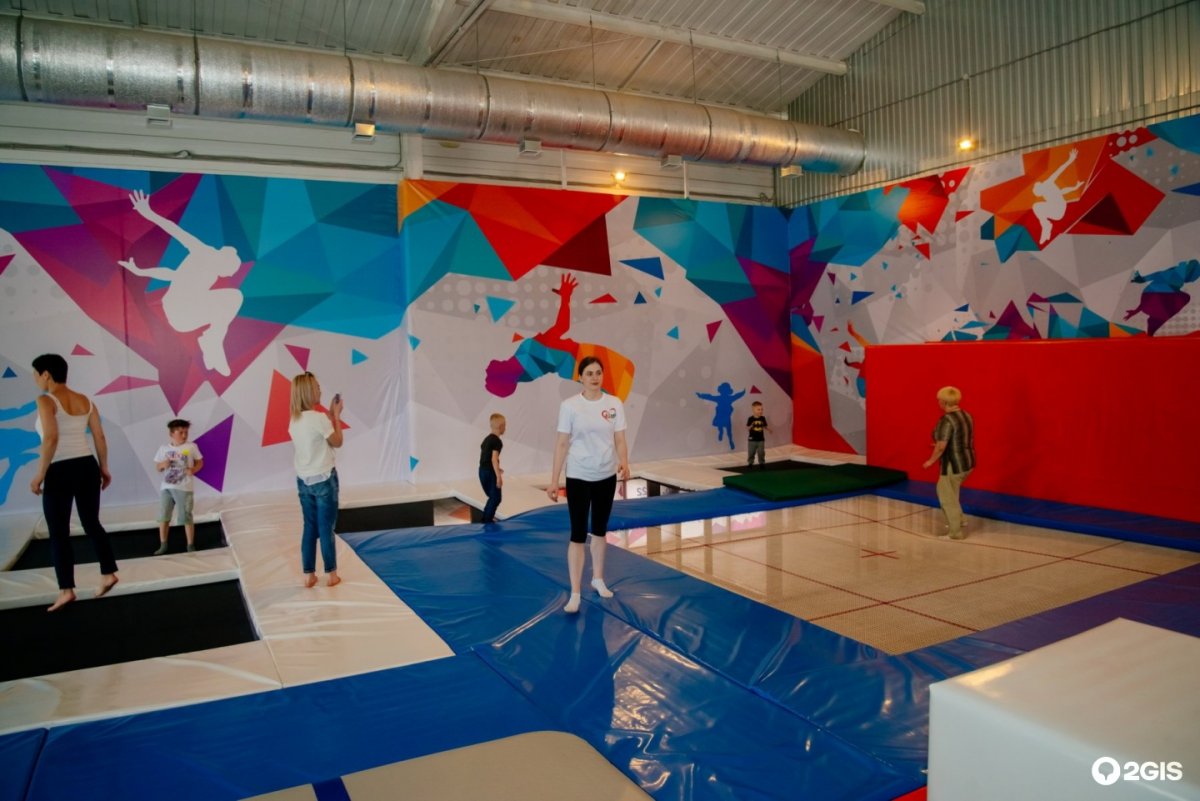 D Space батутный центр Отрада