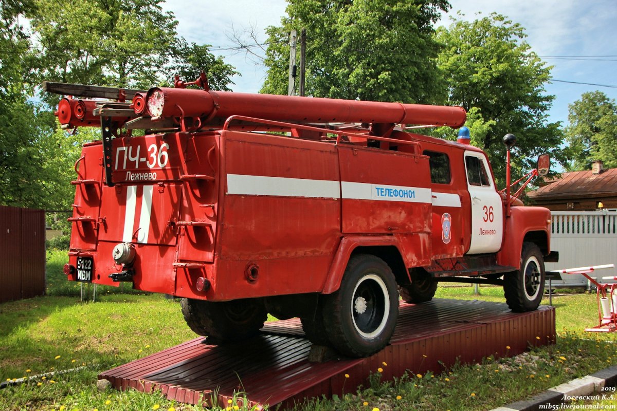 Техника пожарной охраны МЧС России