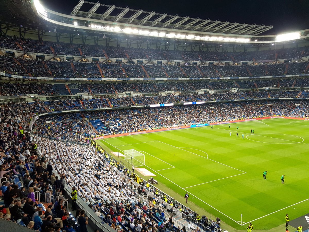 Стадион Santiago Bernabeu