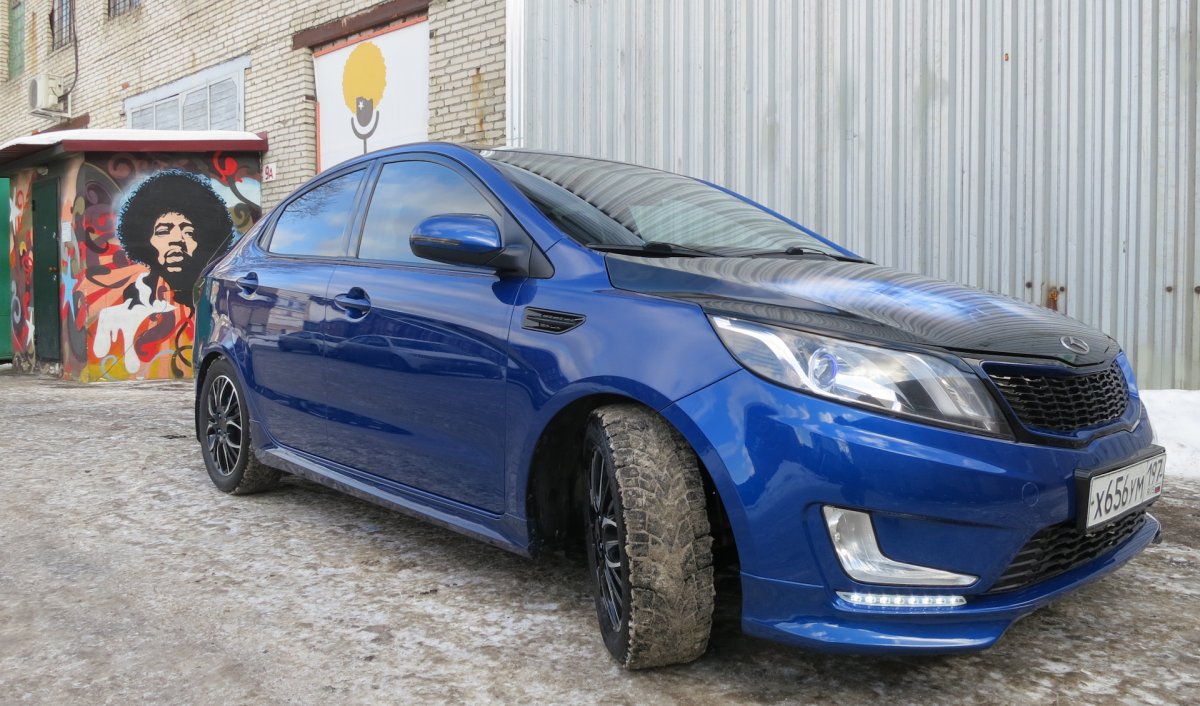 Kia Rio 3 2016 клыки