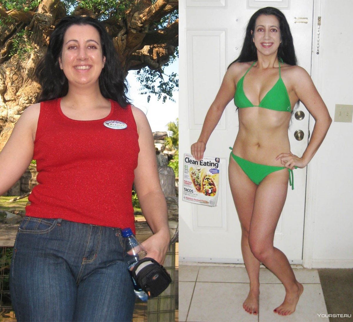 Аквааэробика - отзывы похудевших, фото результатов до и после