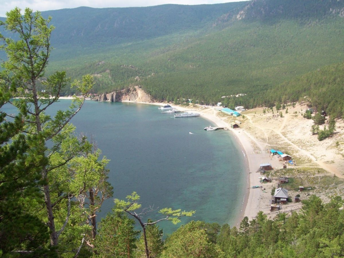 Бухта Песчаная турбаза Байкальские дюны