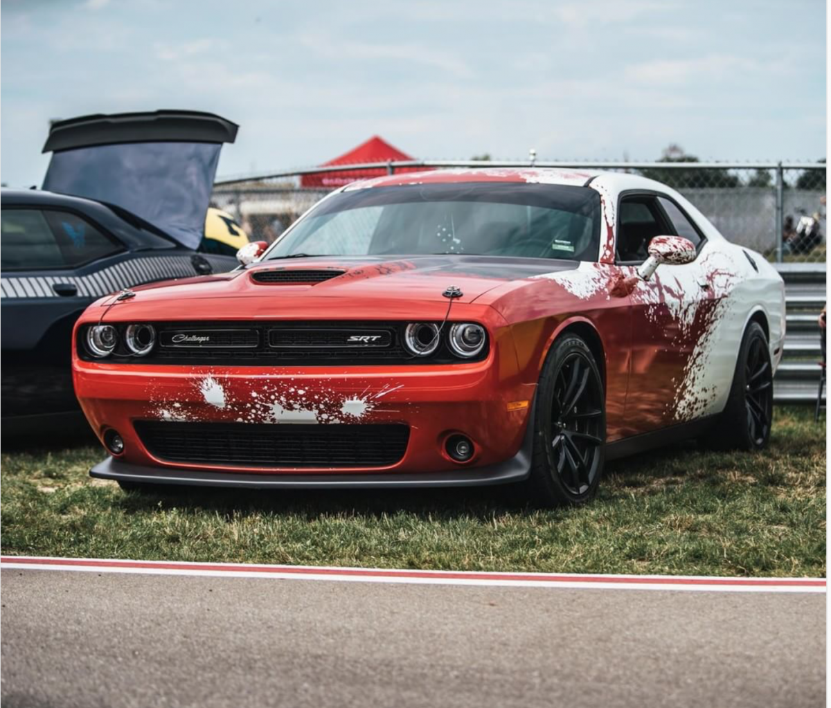 Dodge Challenger Hellcat Red
