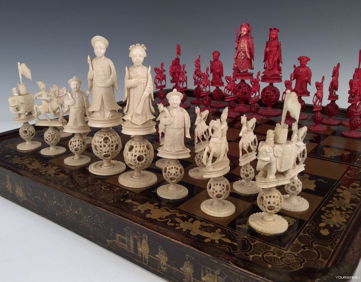 Шахматы в древнем Китае