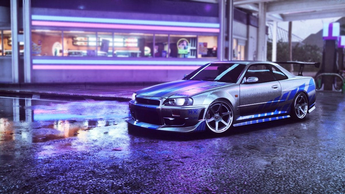 Nissan Skyline r34 Форсаж