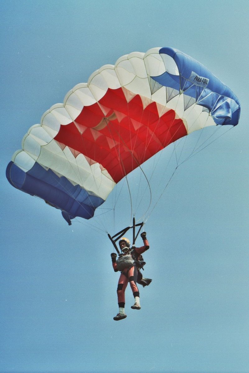 Летательный аппарат парашютом