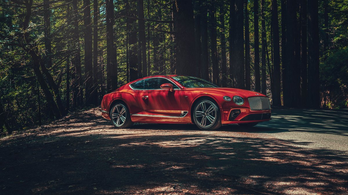 Bentley Continental gt 2020 Red