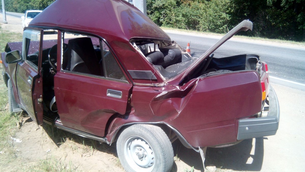 Жигули ВАЗ 2107 Разбитая