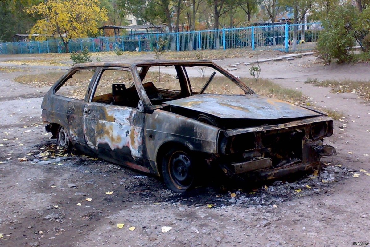 ВАЗ 2109 ржавая