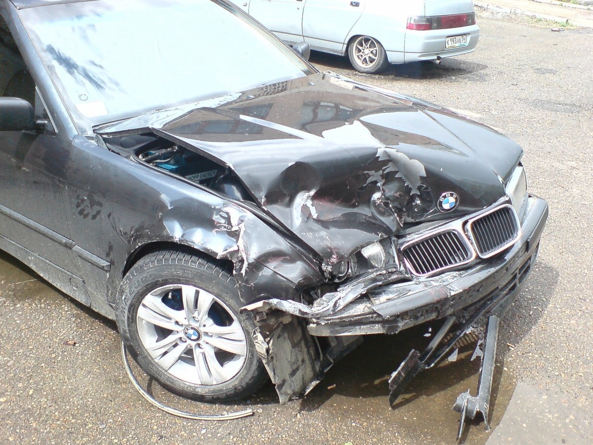 BMW e36 ДТП