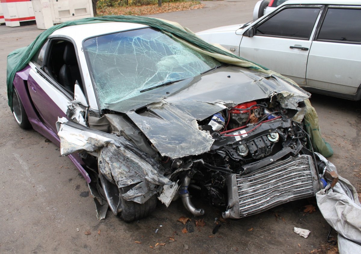 Разбитая Silvia s15