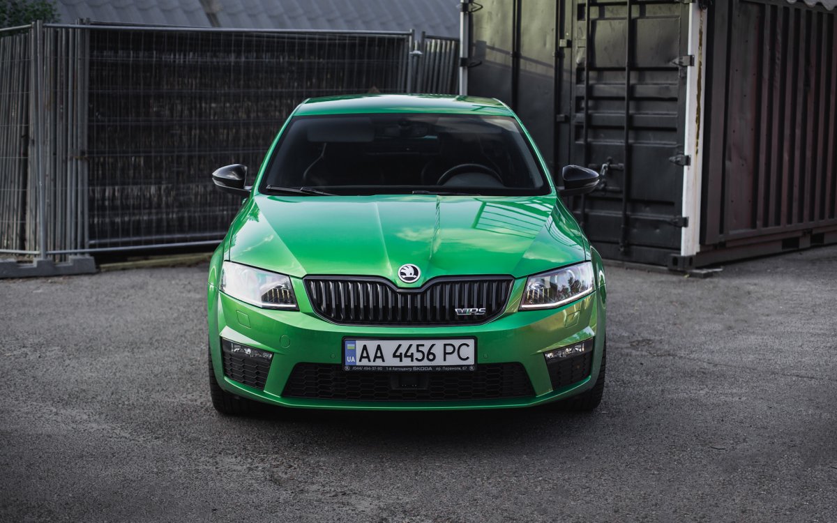 Skoda Octavia RS Green 2020