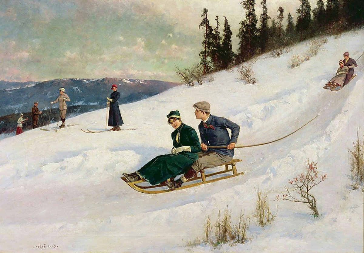 Axel Ender (1853-1920) Норвегия.