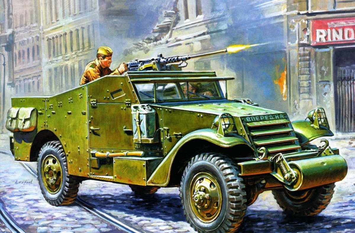 Военные машины ГАЗ 2 мировая