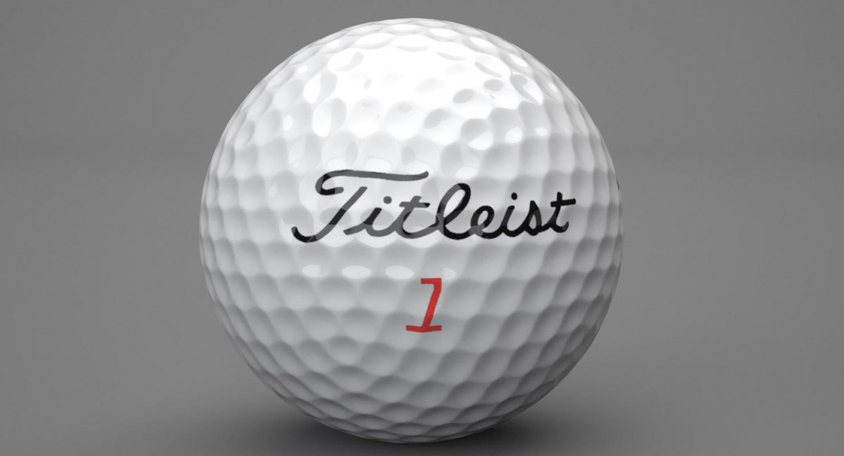 Head porting Golf Ball coating