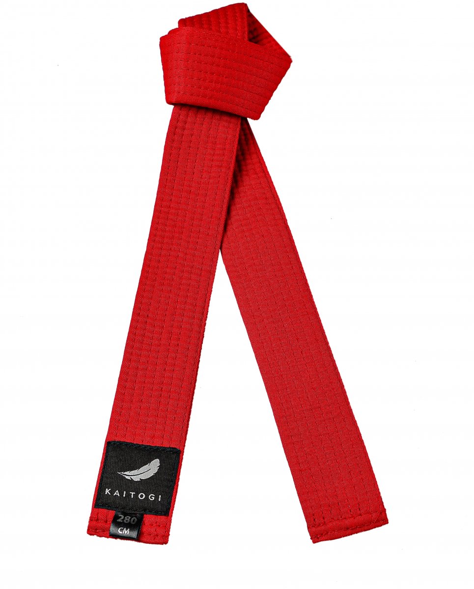 Пояс для карате красный адидас