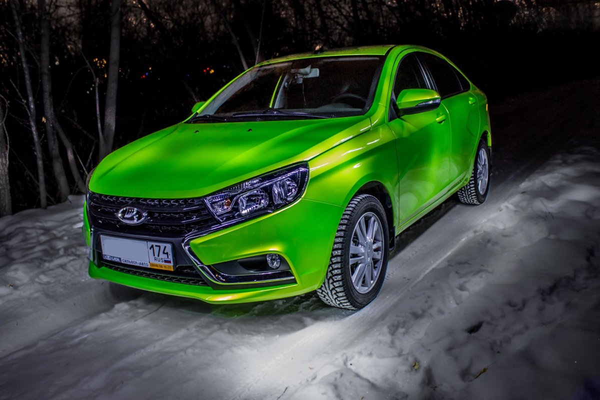 Lada Vesta тюнингованная