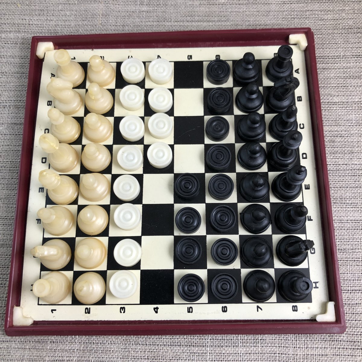 Шашки-шахматы СССР Аусма