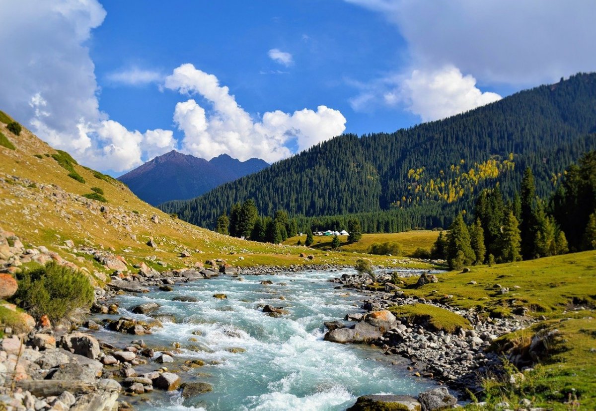 Горные реки Кыргызстана