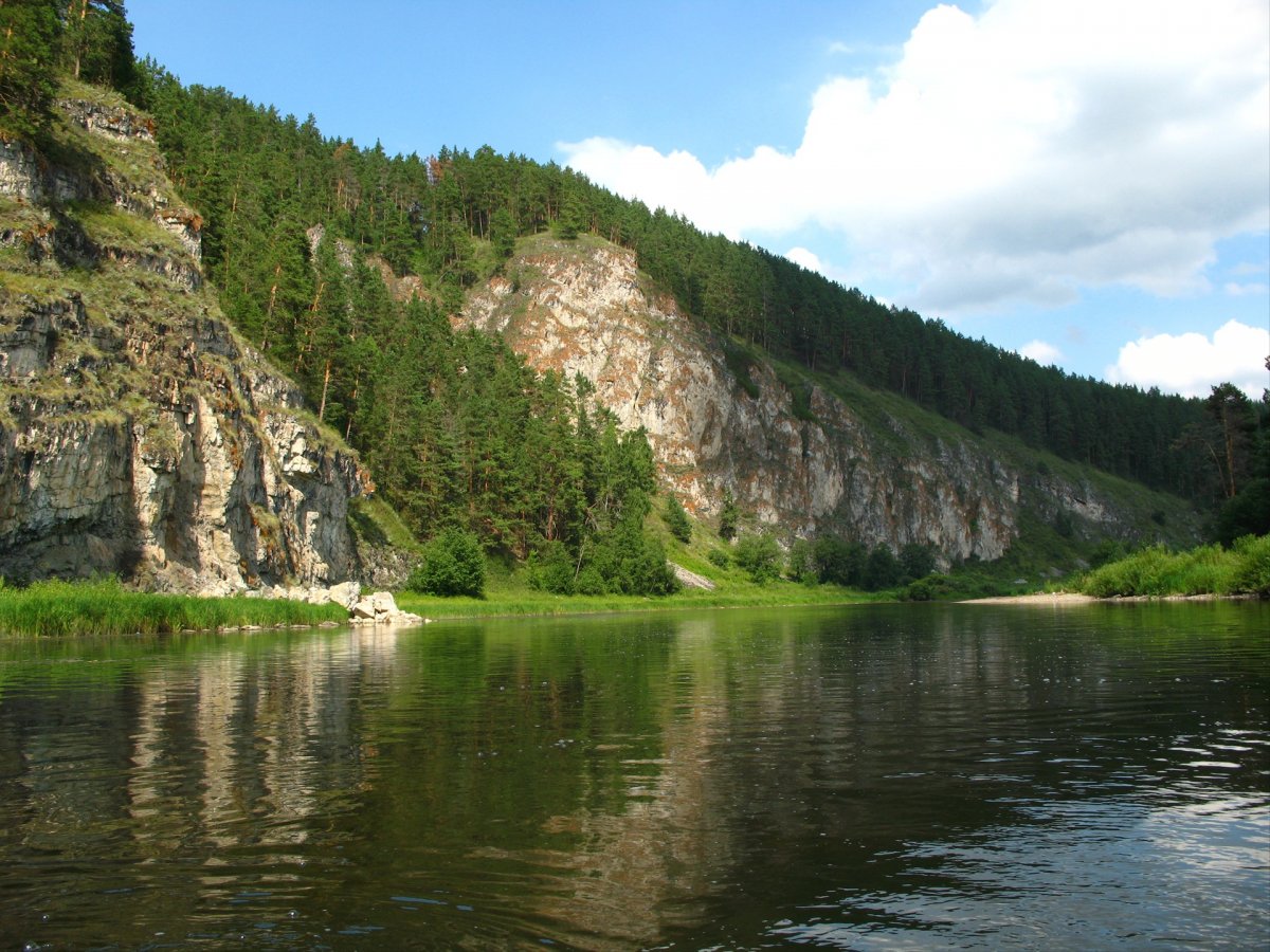 Река Инзер сплав