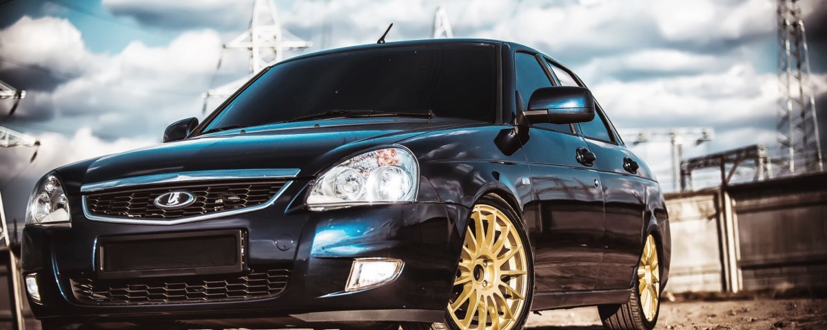 Lada Priora 4k вертикальные