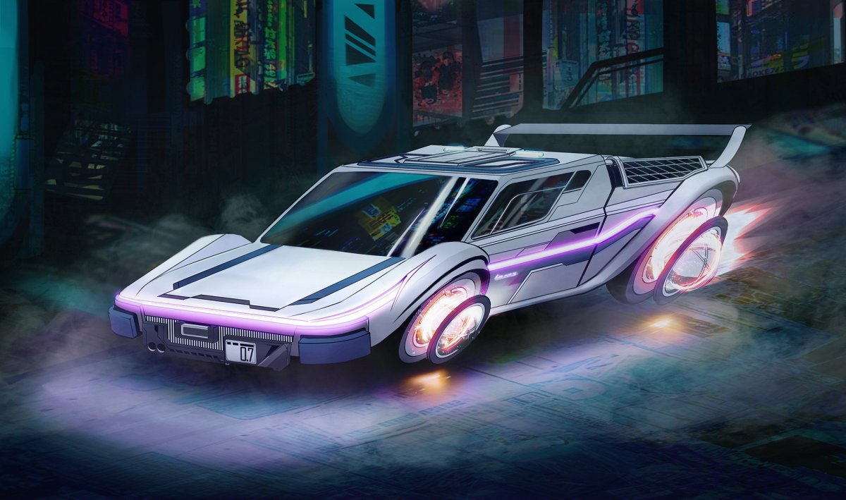 Cyberpunk 2077 Flying car