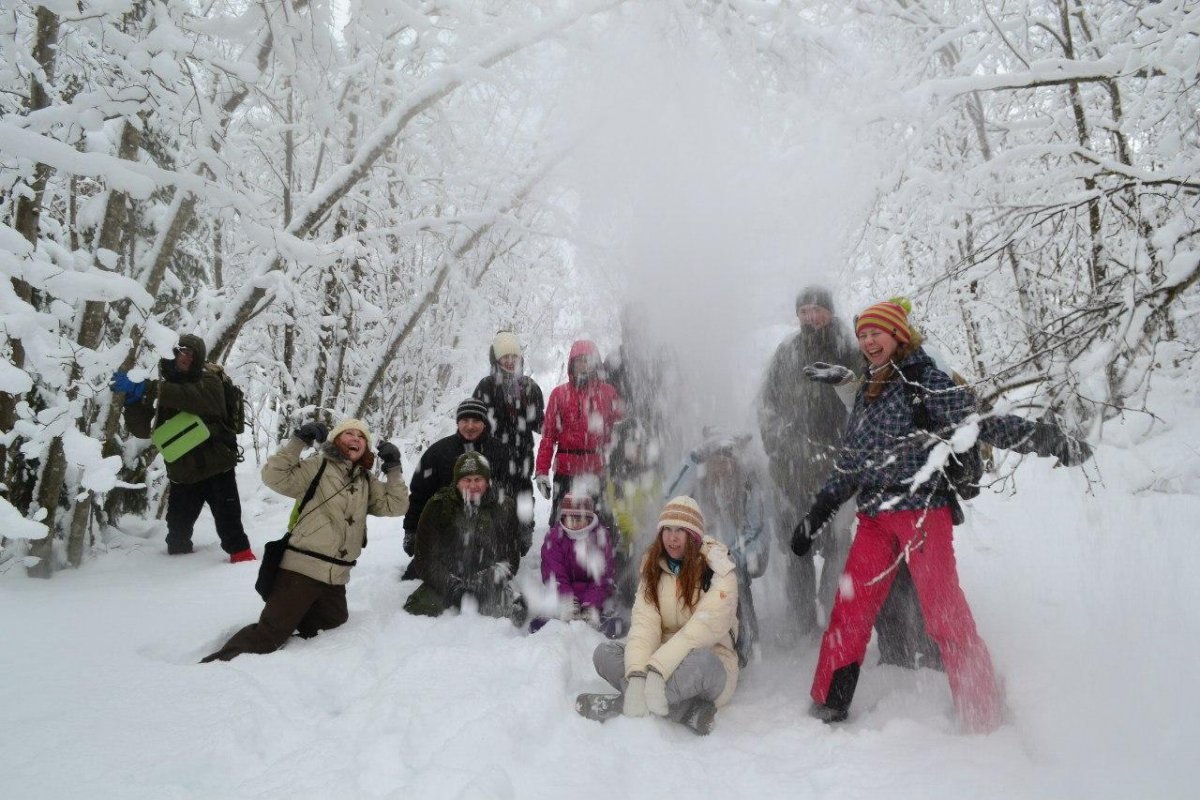 Походы зимой в Новосибирске