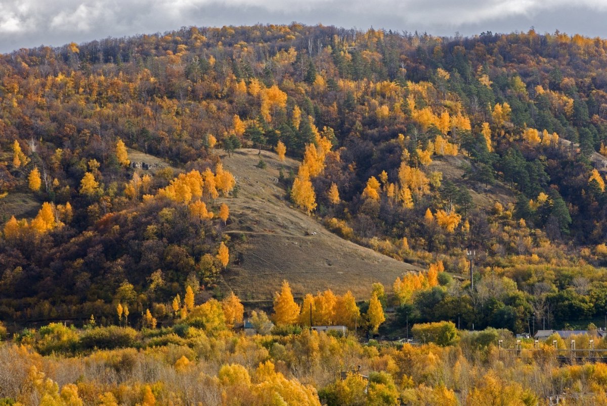 Жигулевские горы осенью