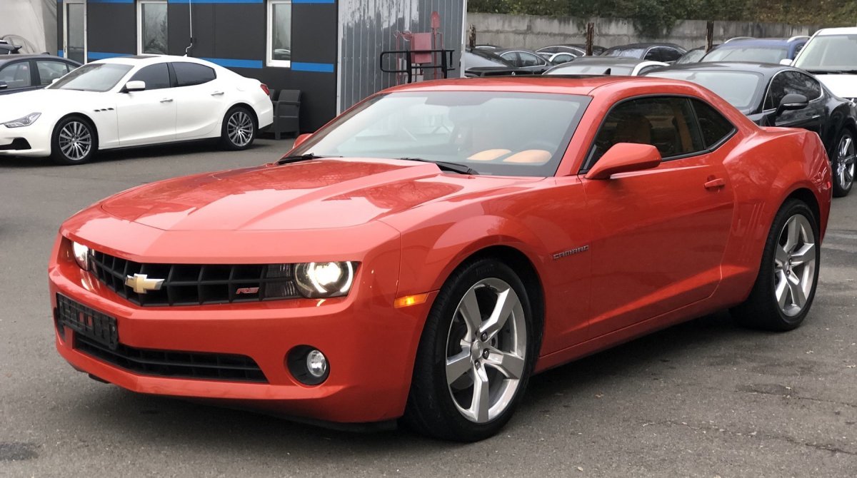 Chevrolet Camaro 2011 коричневая плёнка