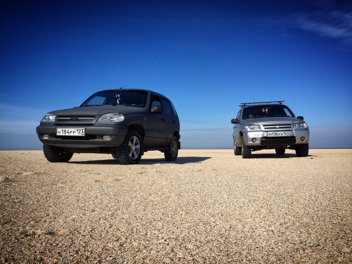 Chevrolet Niva на 17 колесах