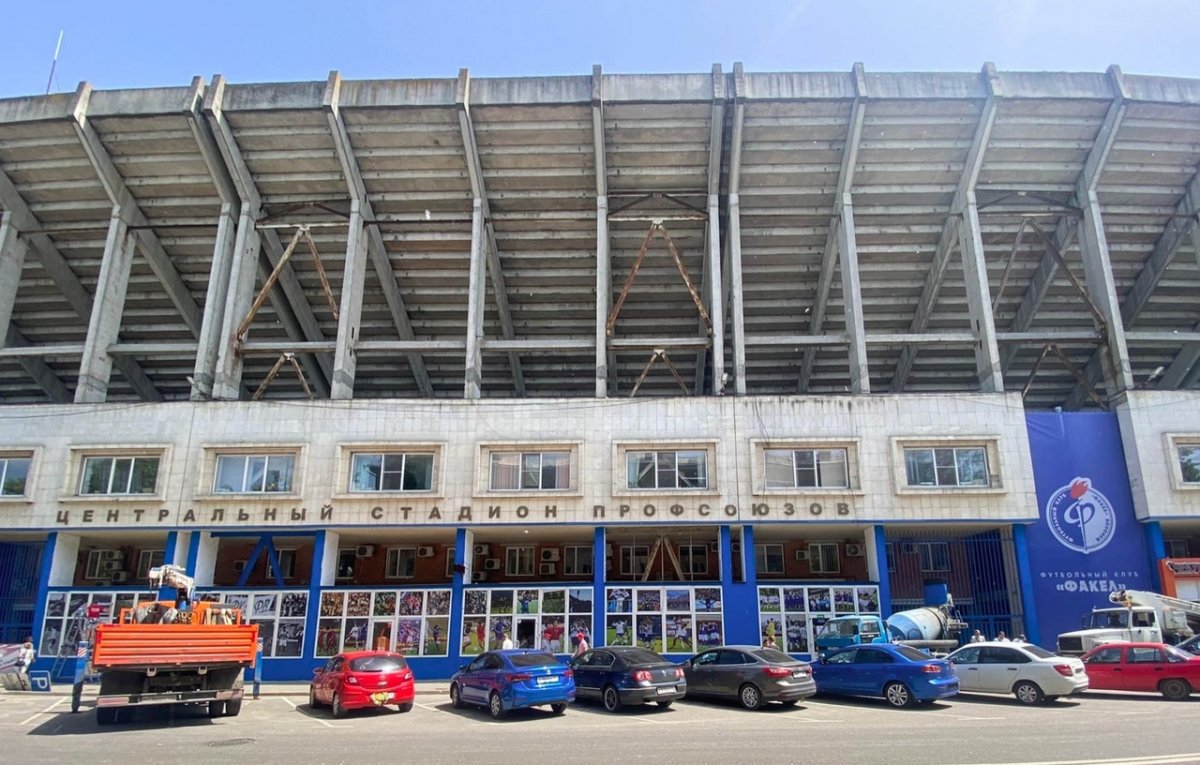Стадион факел Воронеж 2022