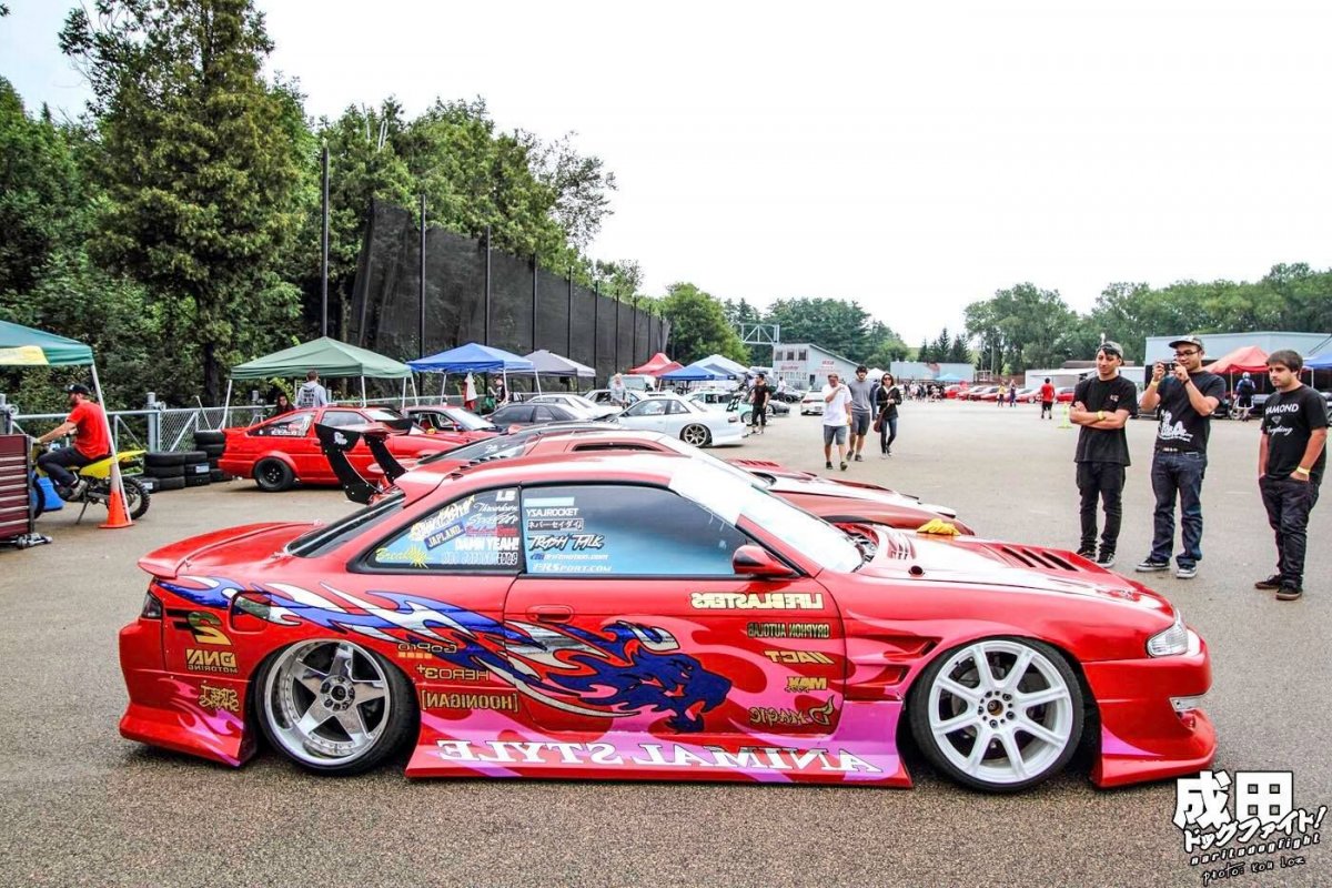 Nissan Silvia s14 дрифт