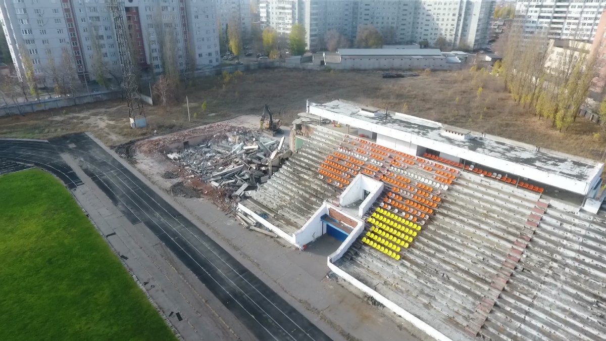 Стадион Лыбедь город Владимир