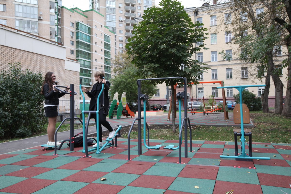 Тренажеры для детской площадки