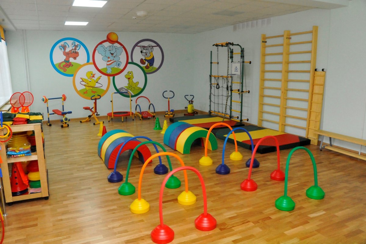 Покрытие для спортивного зала в детском саду
