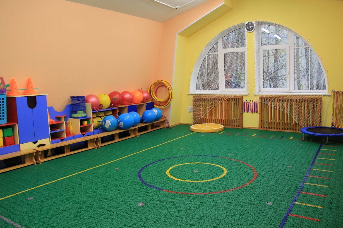 Инвентарь для спортзала в детском саду