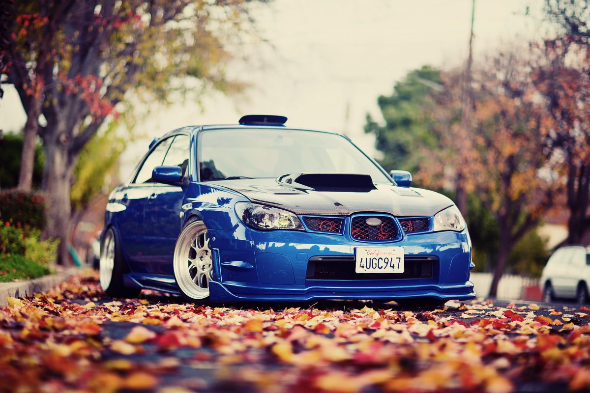 Subaru Impreza STI 4к