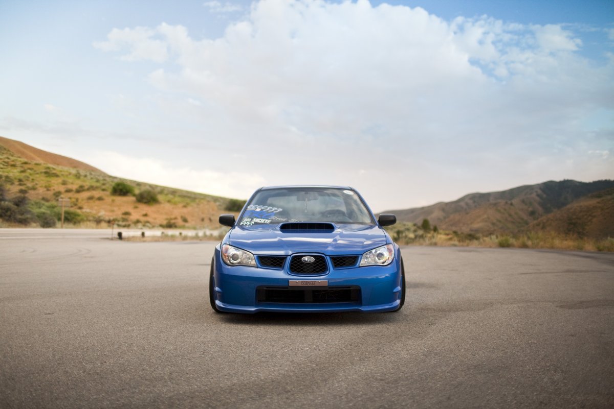 Субару Импреза WRX дрифт