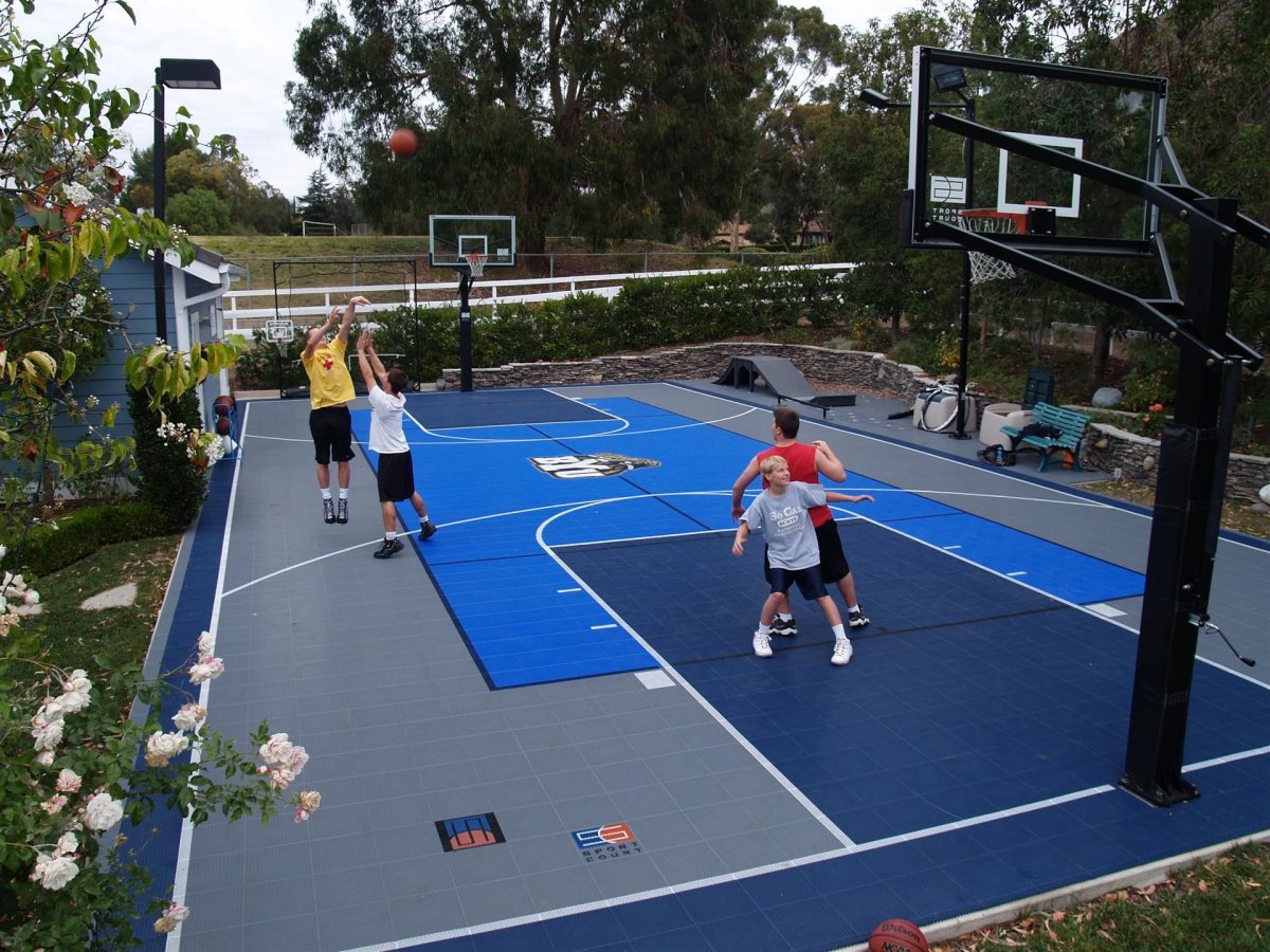 Дворовые баскетбольные площадки