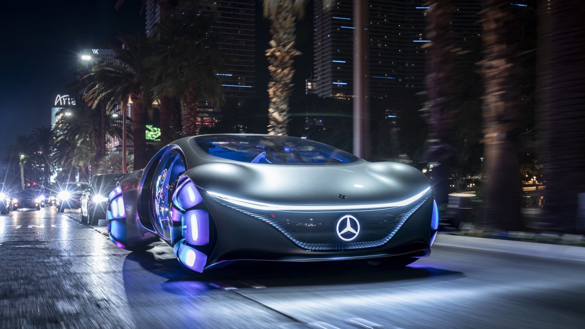 Mercedes. Benz. Vision. AVR. 2020.